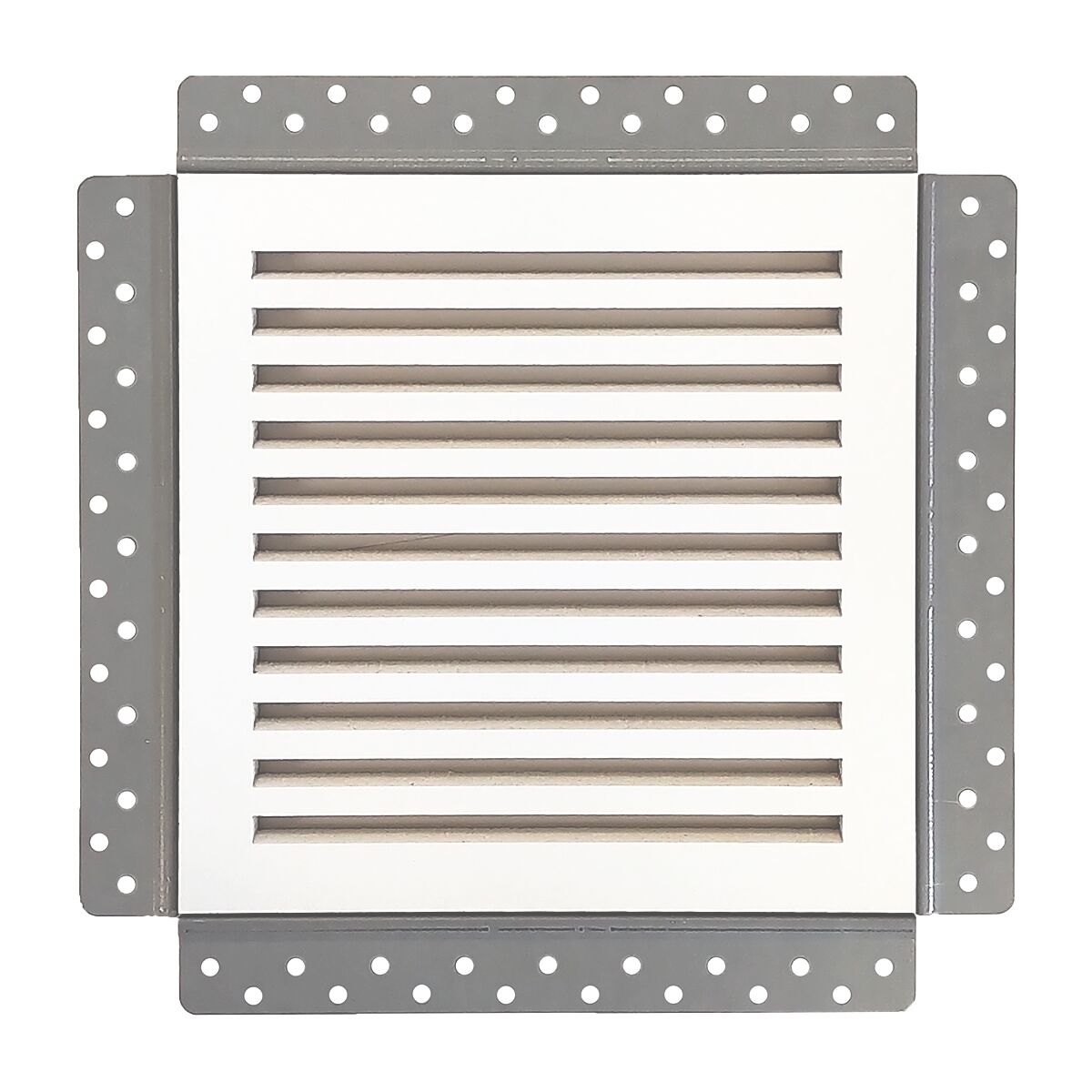 Flush exhaust fan cover 10 x 10 made2match